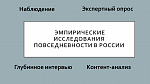 Научно-практическая конференция "Эмпирические исследования повседневности в России"